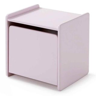 Table De Chevet Enfant "kiddy" 40cm Rose