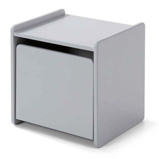 Table De Chevet Enfant "kiddy" 40cm Gris