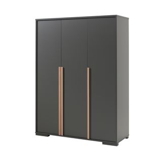 Armoire 3 Portes London - Anthracite