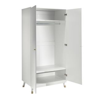 Armoire 2 Portes Billy - Blanc