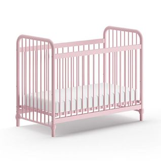 Lit Bébé 60x120 By Vipack Bronxx - Rose Mat