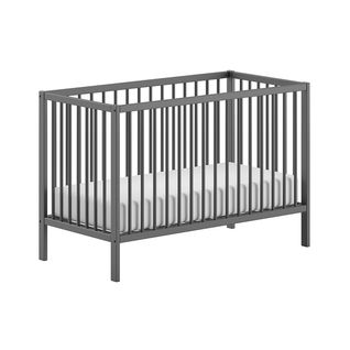 Lit Bébé 60x120 Sommier Inclus Meryl - Anthracite