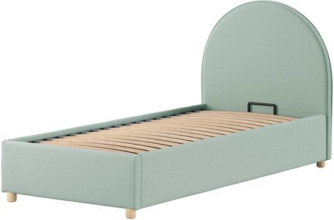 Lit Simple Maeva - 90x200cm - Avec Rangement - Vert