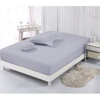 Vision Drap Housse 160x200 cm Gris