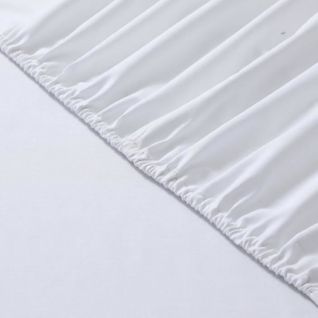 Vision Drap Housse 160x200 cm Blanc