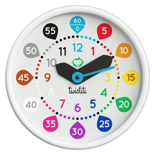 Horloge Pédagogique Twistiti Pour Apprendre à Lire L'heure