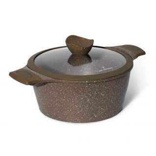 Cocotte Et Couvercle 24 Cm Marron - Tous Feux Dont Induction Just Perfecto Jl-33