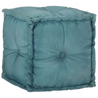 Sublime Pouf Bleu PÃ©trole 40