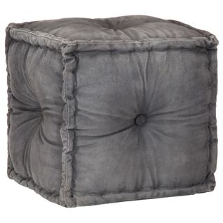 Moderne Pouf Anthracite 40 X