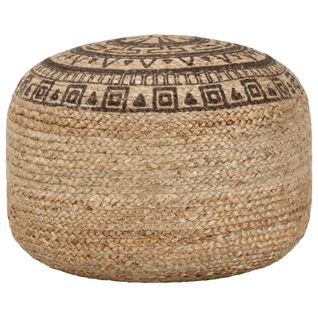 Superbe Pouf Fait Ã La Main