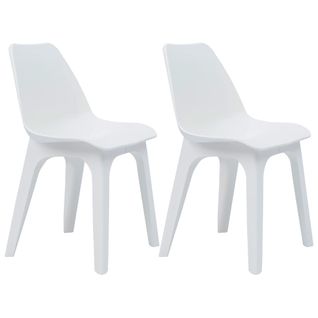 Chic Chaises De Jardin 2 Pcs