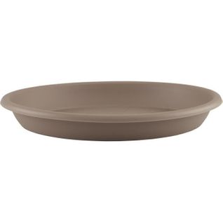 Soucoupe Ronde 35cm Taupe