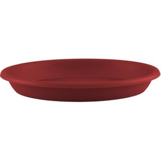 Soucoupe Ronde 40 cm Rouge Foncé