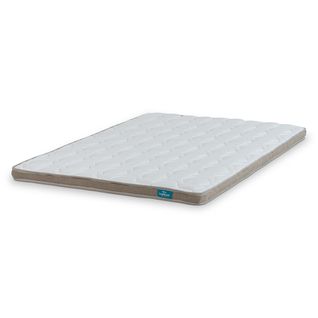 Housse De Matelas Mousse, 140x190cm,   Topper, Épaisseur 10cm