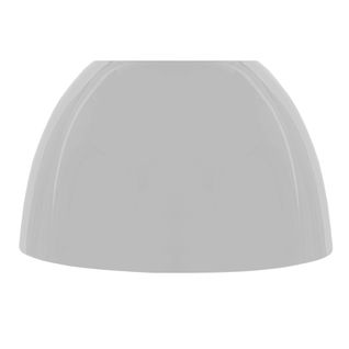 Abat-jour Plexi Ronde Plástico  Gris D24xp24xh13  Cm