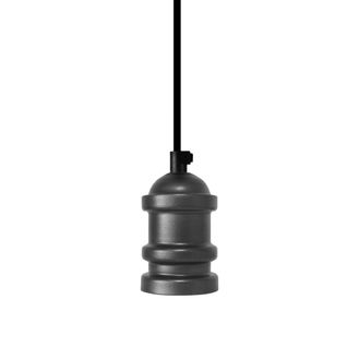 Pendel  Tosel ,métal,anthracite,h80xd6xp6cm