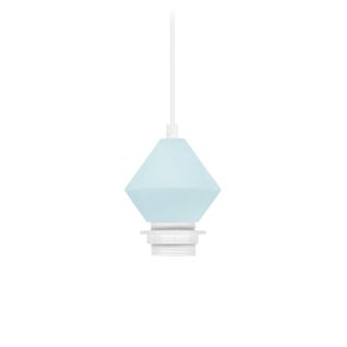 Pendel  Tosel ,bois,bleu,h80xd10xp12cm