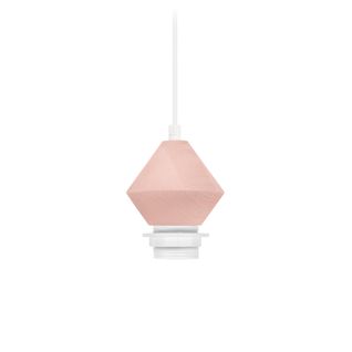 Pendel  Tosel ,bois,rose ,h80xd10xp12cm