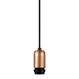 *suspension Tosel ,métal,cuivre,h80xd4,5xp4,5cm