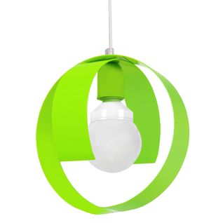 Suspension Tosel ,métal,blanc ,h85x D26xp26cm