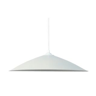 *suspension Tosel ,métal,ivoire,h80xd33,5xp33,5cm
