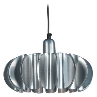 Suspension Tosel ,métal,aluminium,h77x D30xp30cm