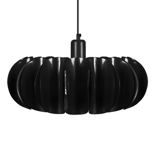 Suspension Tosel ,métal,noir , H 80xd40xp40cm