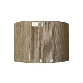 *suspension Tosel ,métal,fibre ,naturel,h92xd35xp35cm