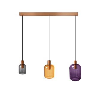 Lustre Tosel ,métal,bronce,h100xd20xp60cm