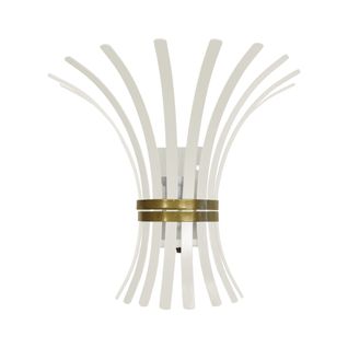 *applique Tosel ,métal,ivoire,h15xd27xp30cm