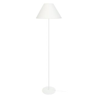 *lampadaire Tosel ,métal,ivoire,h170xd40xp40cm