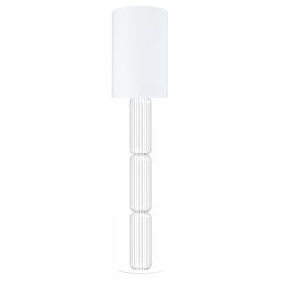 *lampadaire Tosel ,métal,blanc,h155xd30xp30cm
