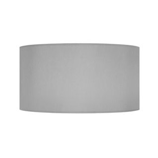 *abat-jour Tosel ,tissu,gris,h22xd40xp40cm