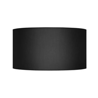 Abat-jour Tosel ,tissu,noir ,h22xd40xp40cm