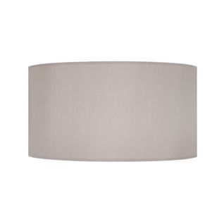 *abat-jour Tosel ,tissu,taupe,h21xd40xp40cm