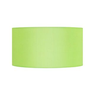 Abat-jour Tosel ,tissu,vert ,h22xd40xp40cm