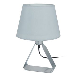 *lampe De Chevet Tosel ,métal,aluminium-,h29xd18xp18cm