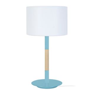 Lampe D'enfant Tosel ,bois,naturel,h45xd 25xp25cm