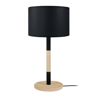 Lampe D'enfant Tosel ,bois,naturel ,h 45xd25xp25cm