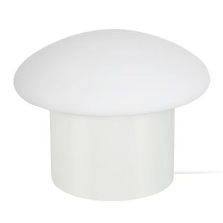 *lampe De Chevet Tosel ,métal,blanc Dívoire, Blanc,h15xd19xp19cm