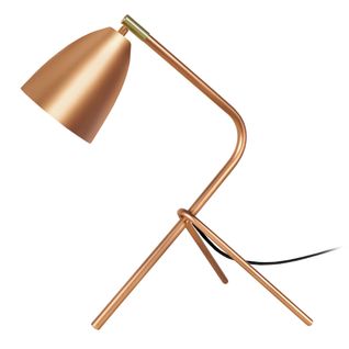 Lampe De Bureau Tosel ,métal,cuivre ,h45xd30xp18cm