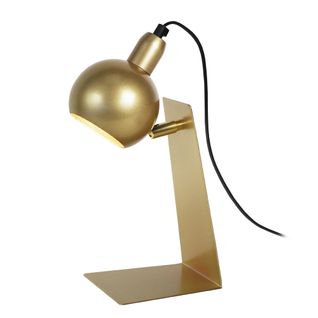 Lampe De Bureau Tosel ,métal,doré ,h31xd15xp13cm