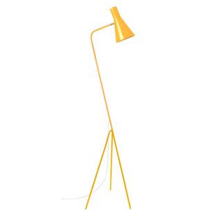 *lampadaire  Bureau Tosel ,métal,jaune,h160xd40xp40cm