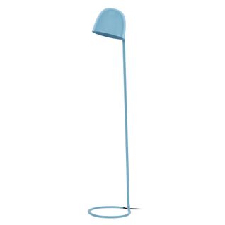 Lampadaire De Bureau Tosel ,métal,bleu,h155xd25xp25cm