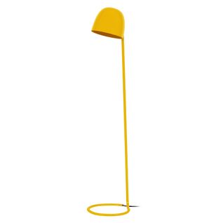 Lampadaire De Bureau Tosel ,métal,jaune ,h155xd25xp25cm