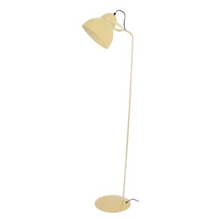 Lampadaire De Bureau Tosel ,métal,beige,h150xd25xp25cm