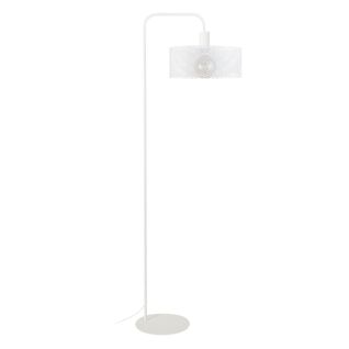 Lampadaire De Bureau Tosel ,métal,blanc   ,h157xd30xp42cm