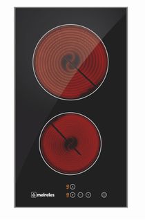 Plaque Vitrocéramique Encastrable Mv 1312 Noir 2 Foyers