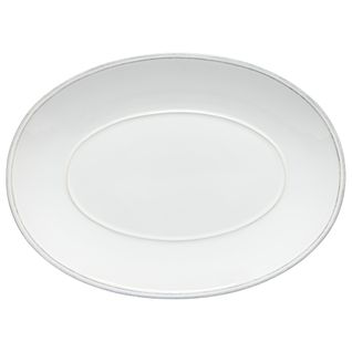 Plat Ovale Friso Blanc 41 X 29,6 Cm -