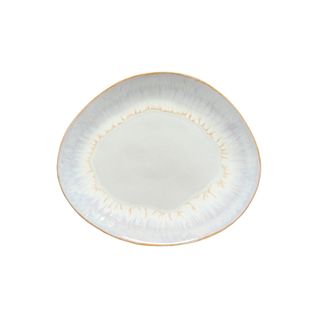 Assiette Plate Ovale 26,6 X 22,5 Cm Brisa - Lot De 6 -